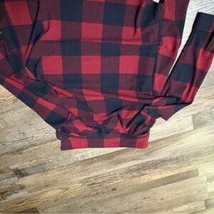 Eight Sixty Red and Black Plaid Button Down Shirt